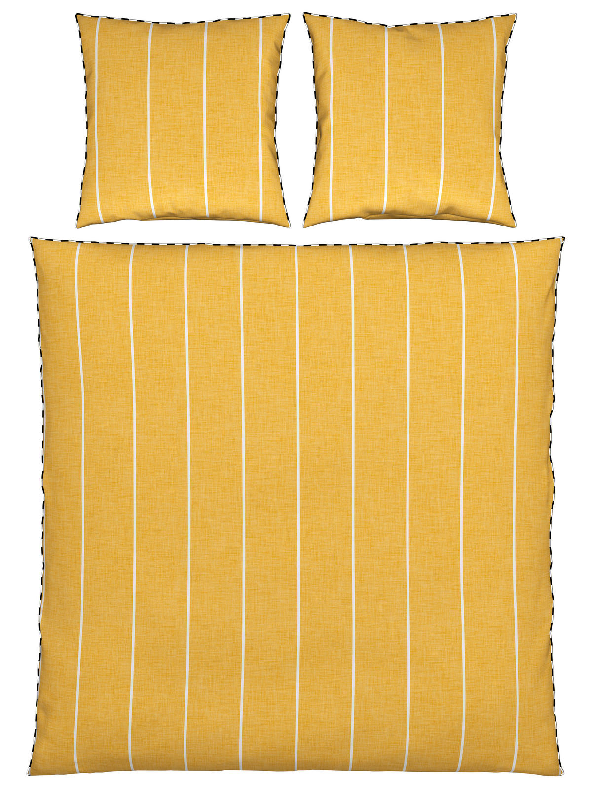 WENDEBETTWÄSCHE Renforcé 200/200 cm  - Gelb, KONVENTIONELL, Textil (200/200cm) - Novel