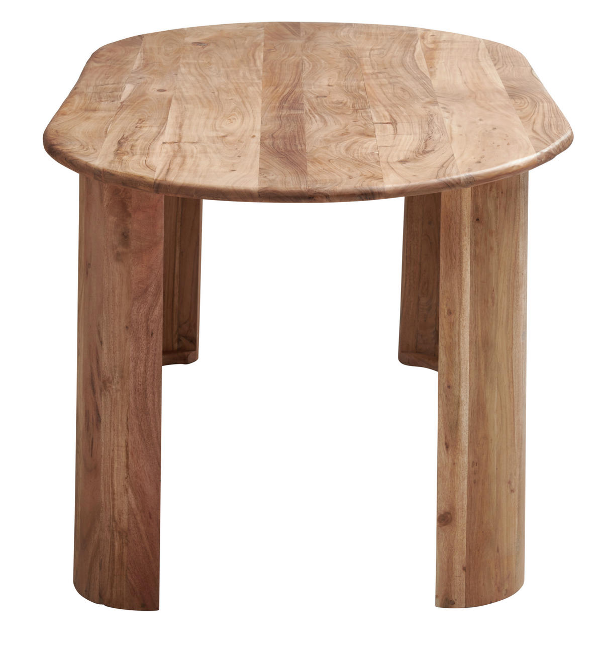 Masă din lemn, 208/100/76 cm,   - culoare natur, Modern, lemn (208/100/76cm) - MID.YOU