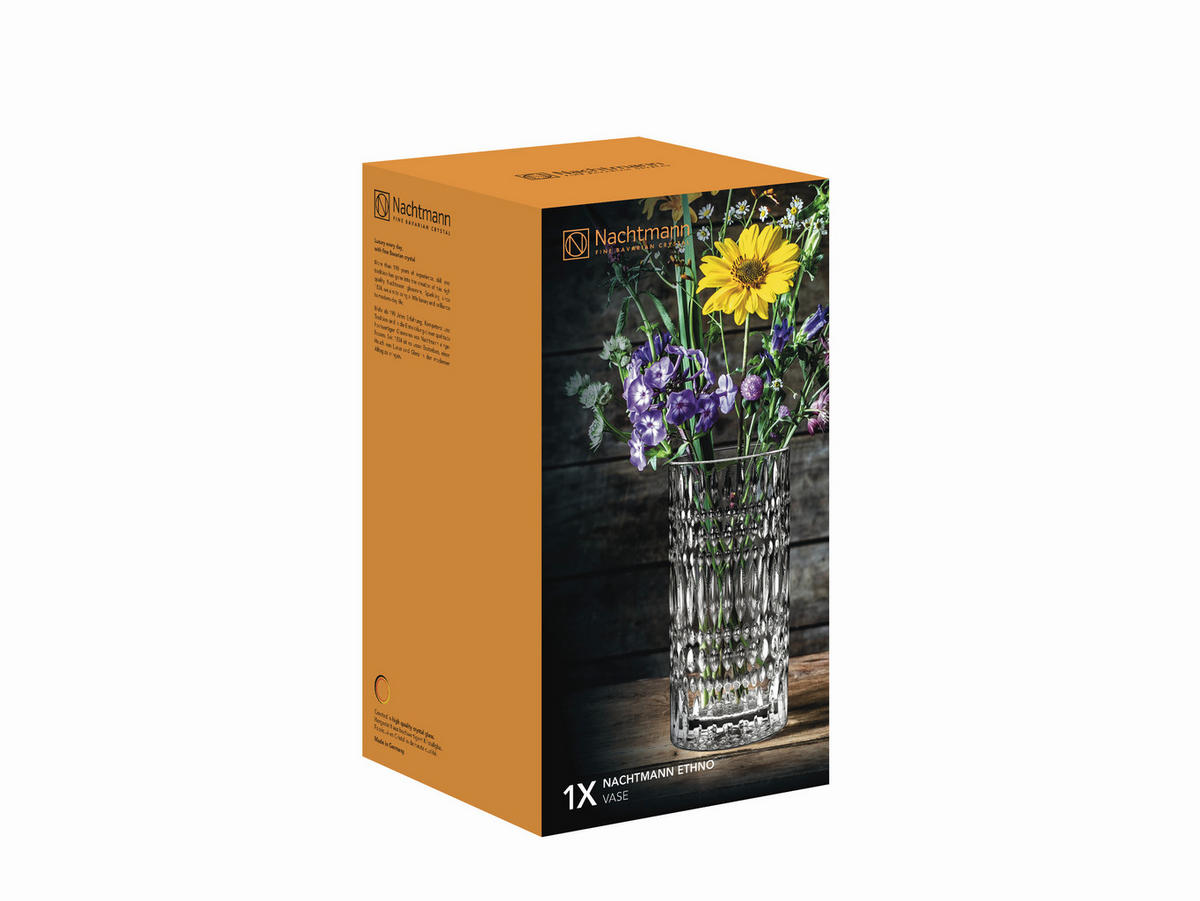 VASE  - Klar, Basics, Glas (16,5/30,5/16,5cm) - Nachtmann