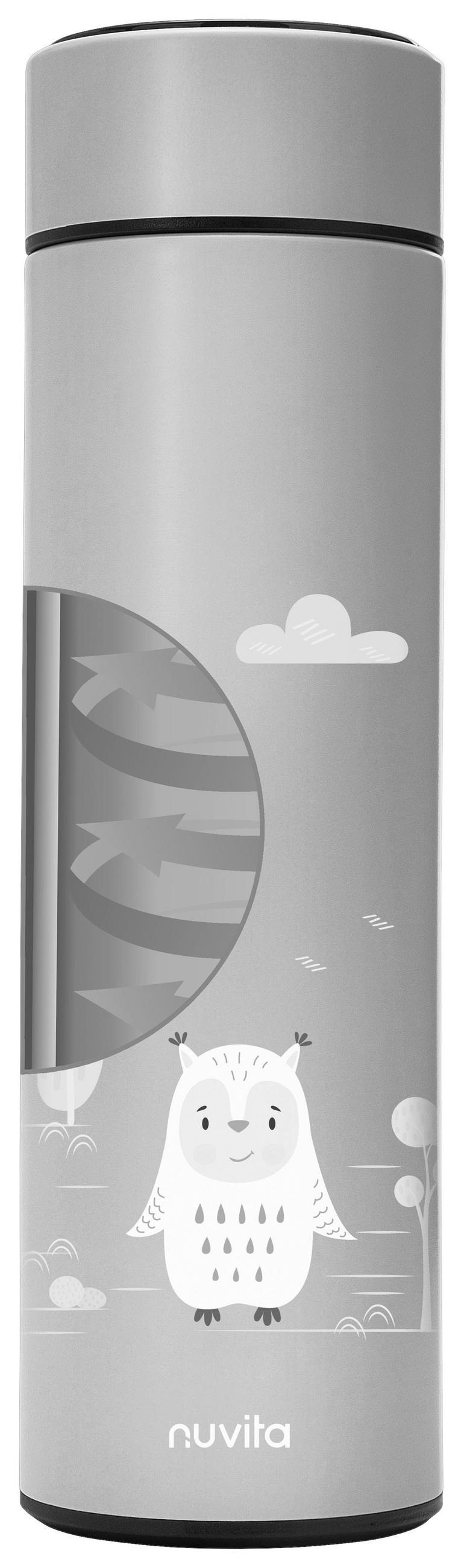 ISOLIERFLASCHE Nuvita 0,5 l  - Basics, Metall (7/23/7cm)