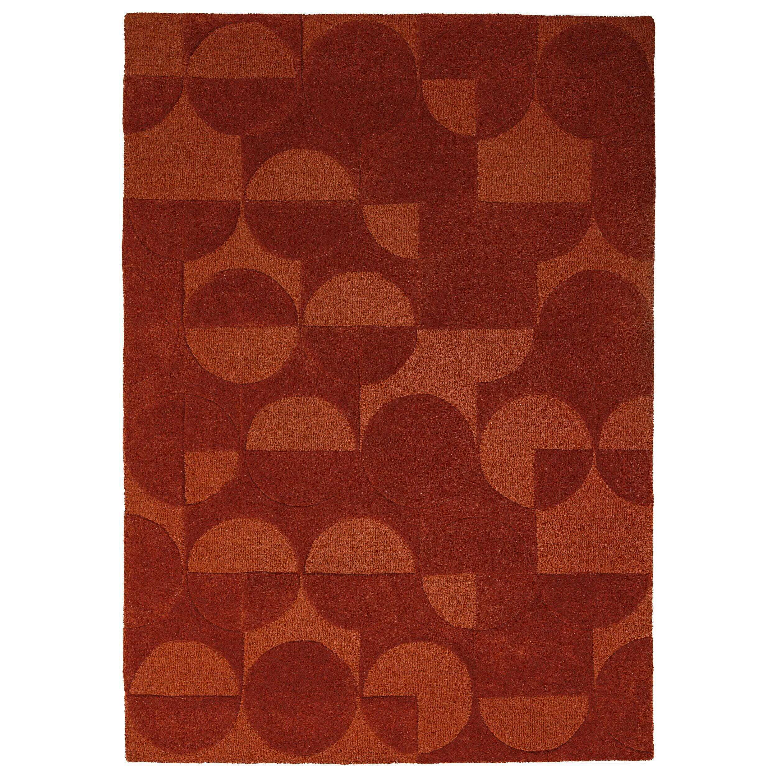 WOLLTEPPICH 120/170 cm Gigi Terracotta  - Terracotta, Basics, Textil (120/170cm) - Flair Rugs