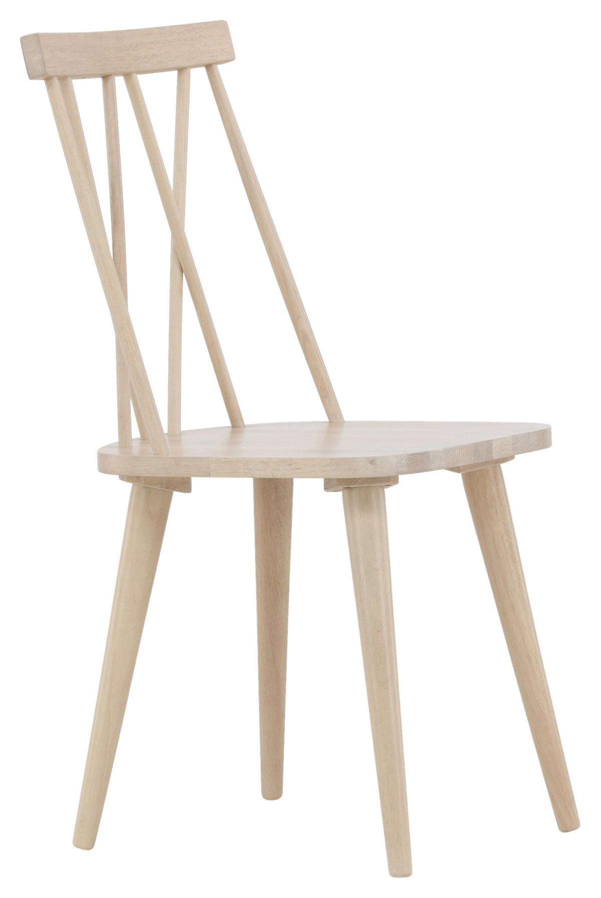 STUHL-SET 2 Stück  in  - Weiß, Design, Holz (43/88/50cm) - Livetastic
