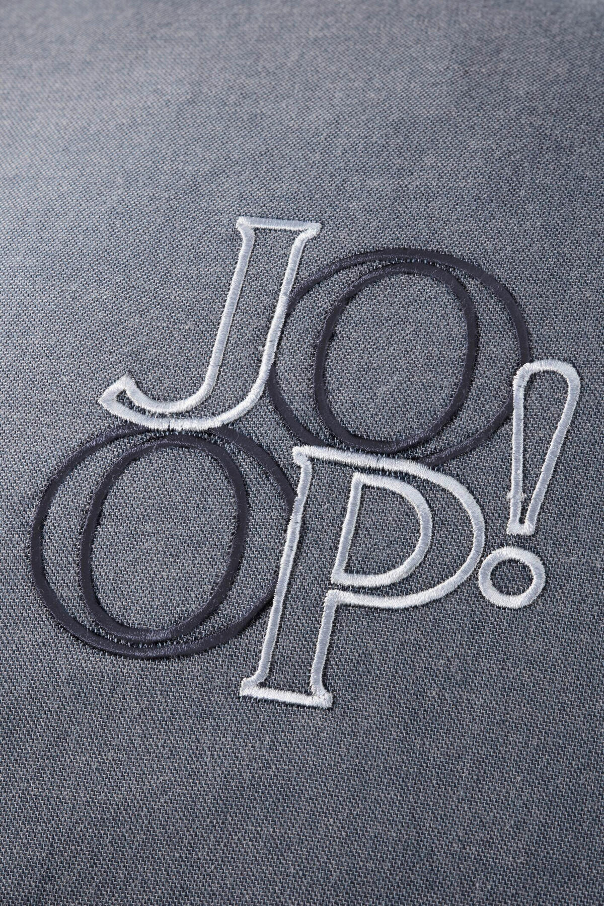 ZIERKISSEN Soft Label 35/35 cm  - Blau, Design, Textil (35/35cm) - Joop!
