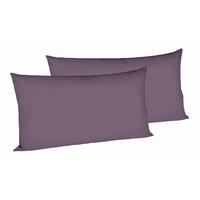 KOPFKISSENBEZUG 40/80 cm  - Lila, Basics, Textil (40/80cm) - Fleuresse