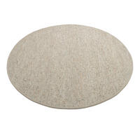 HANDWEBTEPPICH 250 cm Helsinki Naturfarben rund  - Naturfarben, Basics, Textil (250cm) - Linea Natura