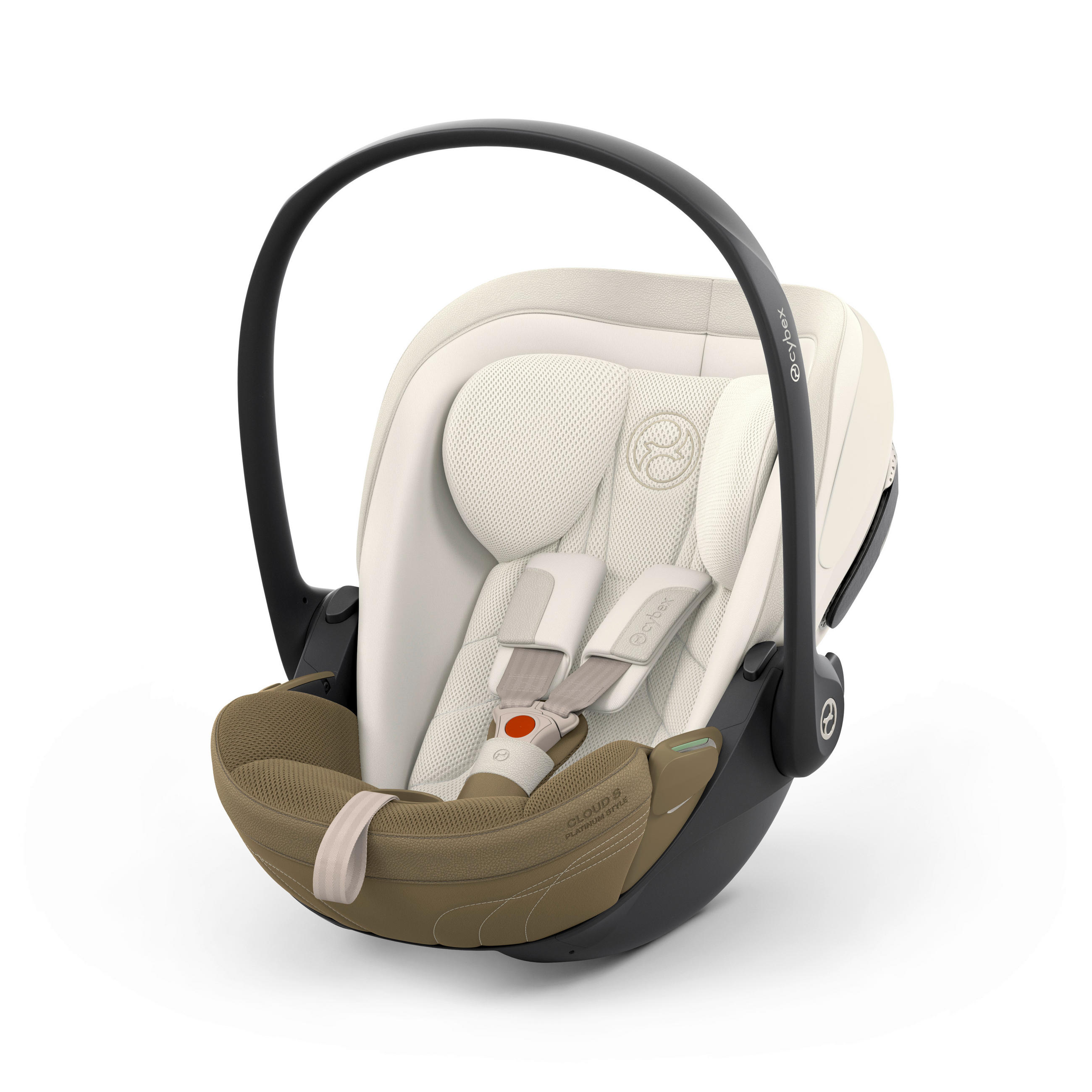 BABYSCHALE  Cloud S Style Jade Green  - Hellgrün, Basics, Kunststoff/Textil (72/44/37,5cm) - cybex PLATINUM