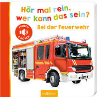 BUCH Hör mal rein, wer kann das sein? Bei der Feuerwehr  - Basics (20/20/2cm)