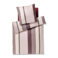 WENDEBETTWÄSCHE Makosatin 155/220 cm  - Rot, Design, Textil (155/220cm) - Joop!