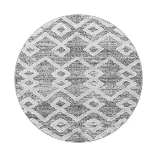 TKANA PREPROGA Pisa 4704 grau 160 cm tkano siva - siva, Konvencionalno, tekstil (160cm)