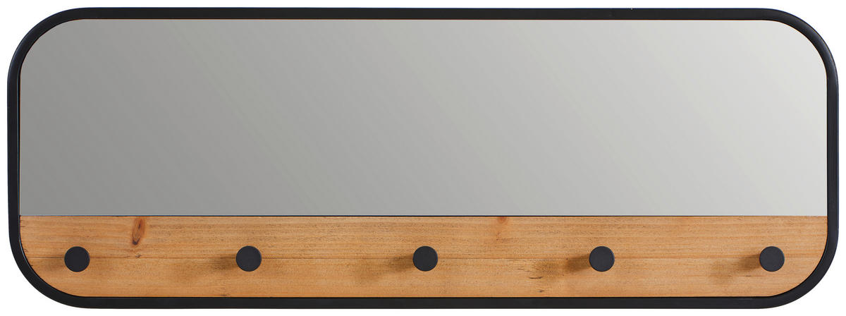 HAKENLEISTE 72/26/5.5 cm  - Design, Glas/Holzwerkstoff (72/26/5.5cm) - MID.YOU