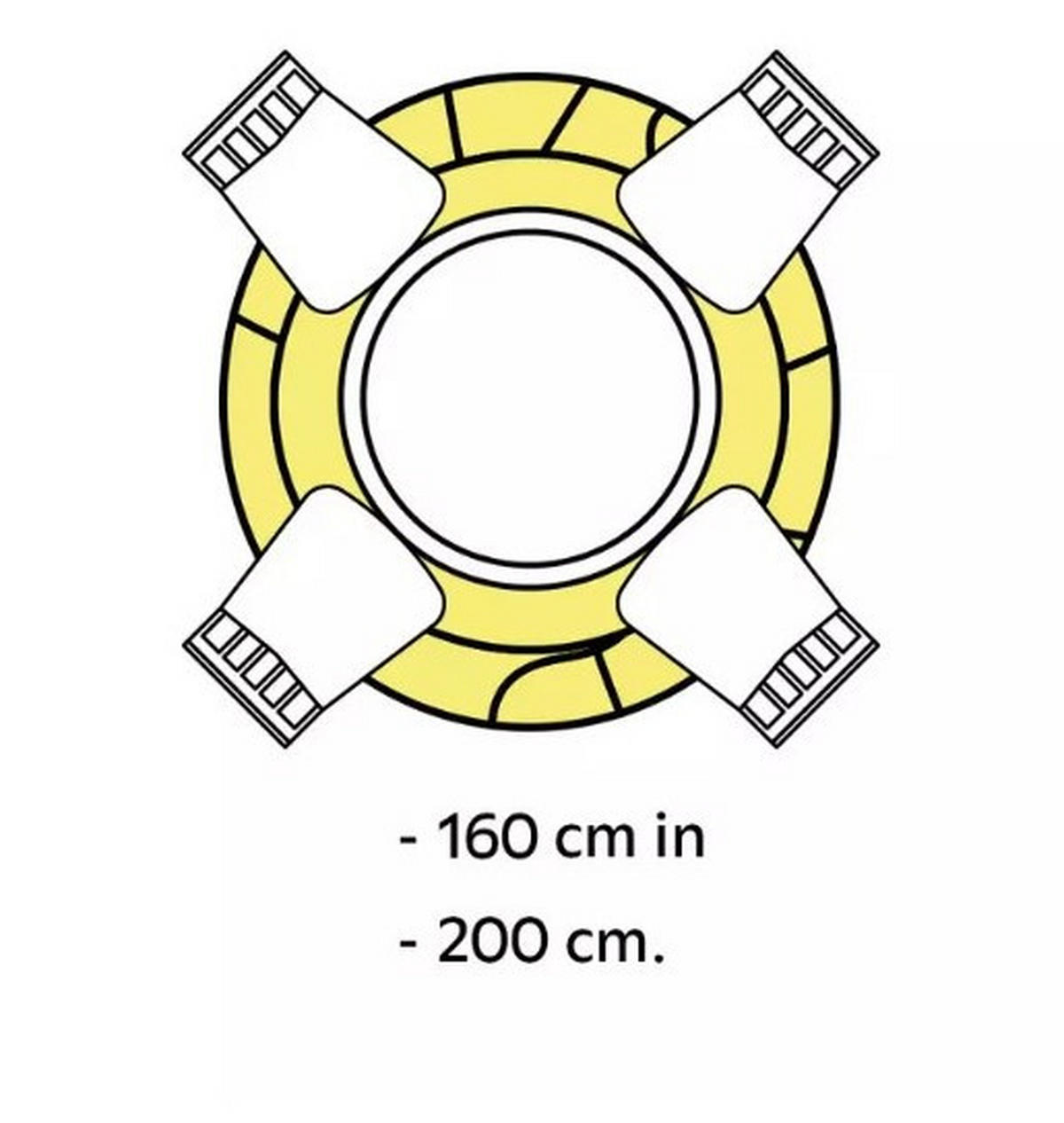 PLOCHO TKANÝ KOBEREC, 120 cm, sivá - sivá, Trend, textil (120cm) - Novel