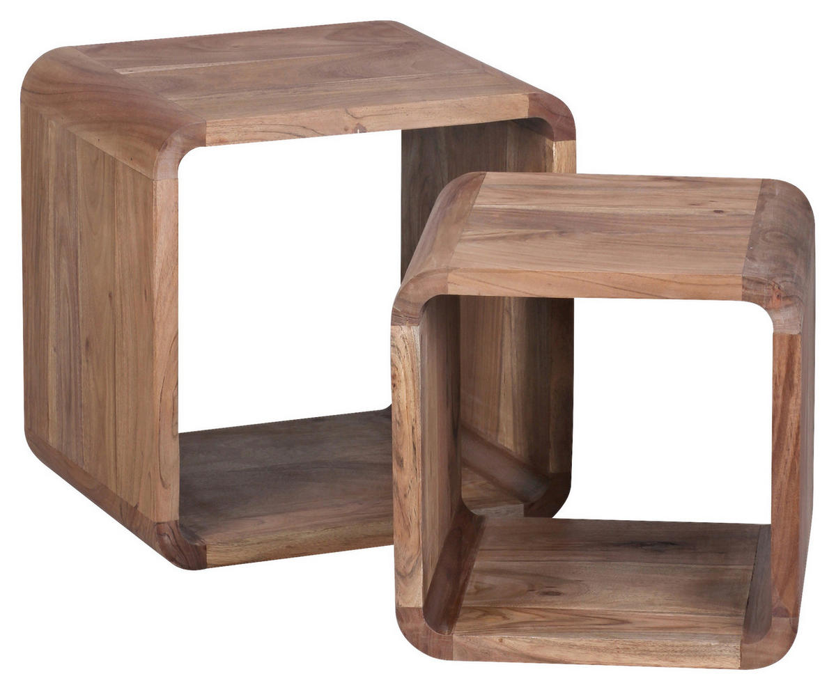 SET MIZ, barve akacije  - barve akacije, Design, les (36/43/43cm) - MID.YOU