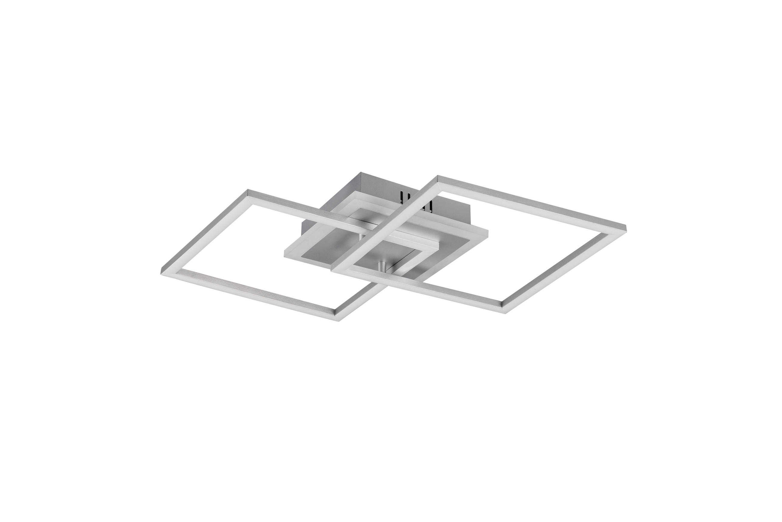 PLAFONIERĂ CU LED - titan, Basics, metal (57,5/7,5cm)