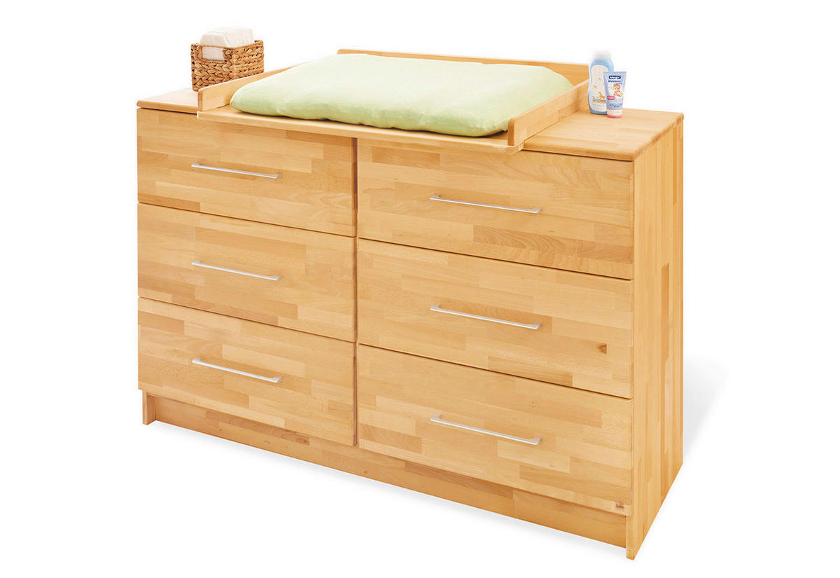 BABYZIMMER PINOLINO NATURA  - Buchefarben, Natur, Holz - Pinolino