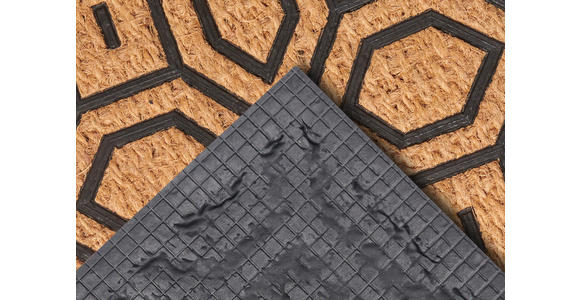 KOKOSMATTE 45/75 cm Mix Mats  - Hellbraun/Schwarz, Basics, Naturmaterialien/Kunststoff (45/75cm) - Esposa