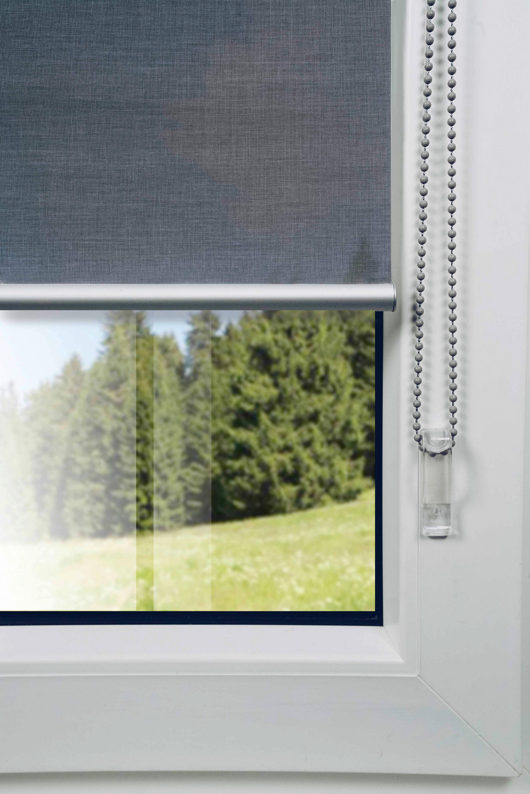 ROLLO blickdicht - Grau, Basics, Textil (60/150/4cm) - Homeware