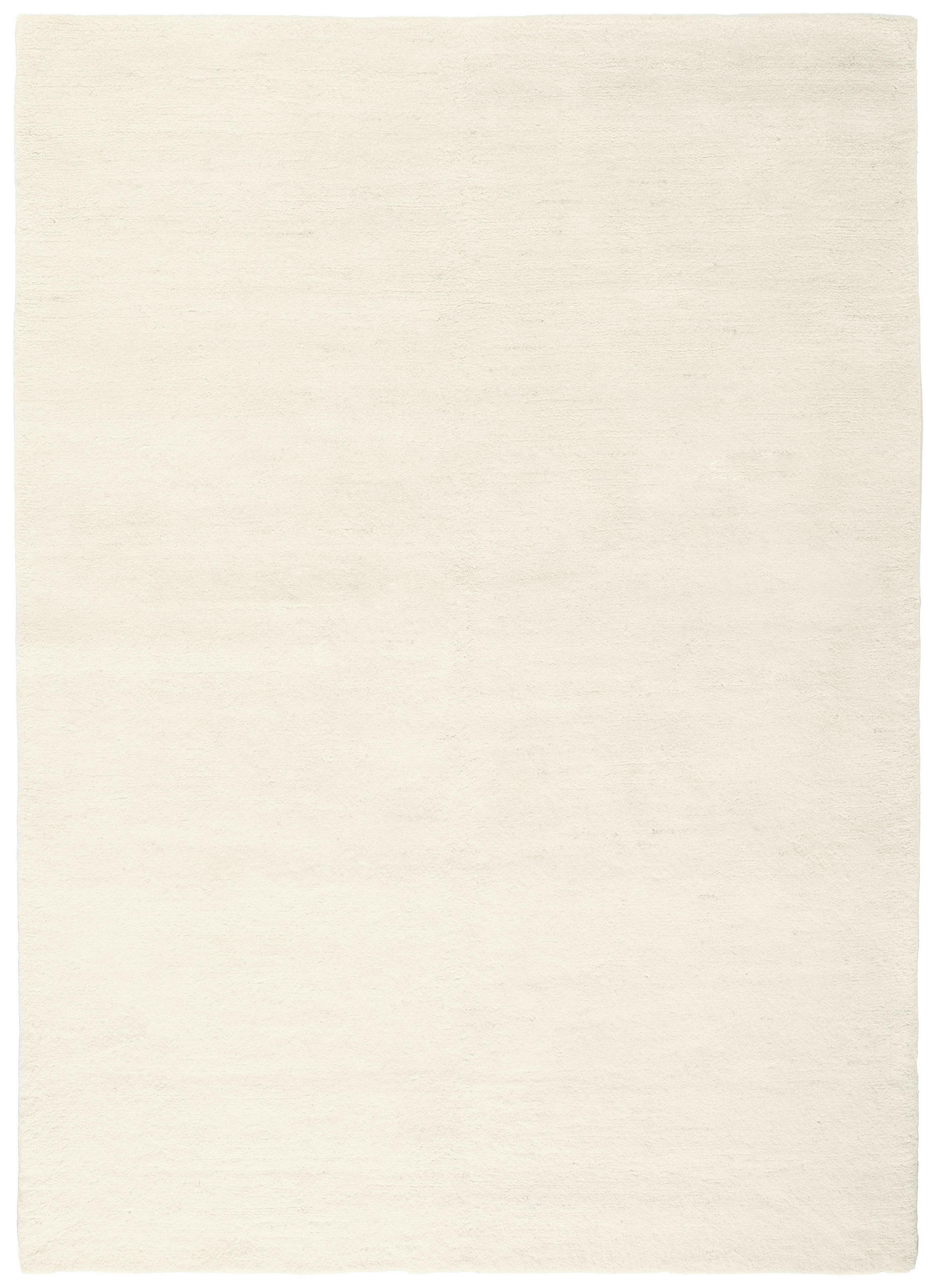 BERBERTEPPICH 70/140 cm Weiß, Creme  - Creme/Weiß, Natur, Textil (70/140cm) - Linea Natura