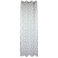 ÖSENSCHAL SCHERLI halbtransparent 140/245 cm   - Grau, Design, Textil (140/245cm)