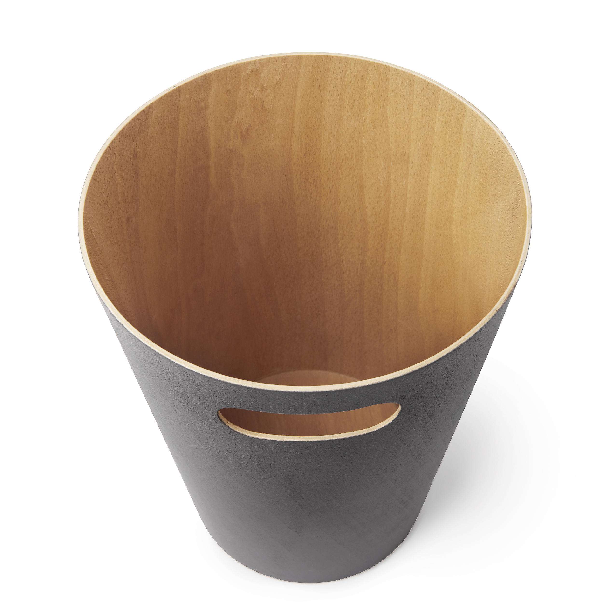 KOŠ ZA SMETI - siva, Basics, les (23/28/23cm) - Umbra