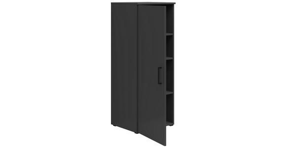 KOMMODE 45/115/40 cm in Graphitfarben - Anthrazit/Schwarz, MODERN, Holzwerkstoff/Kunststoff (45/115/40cm) - Carryhome