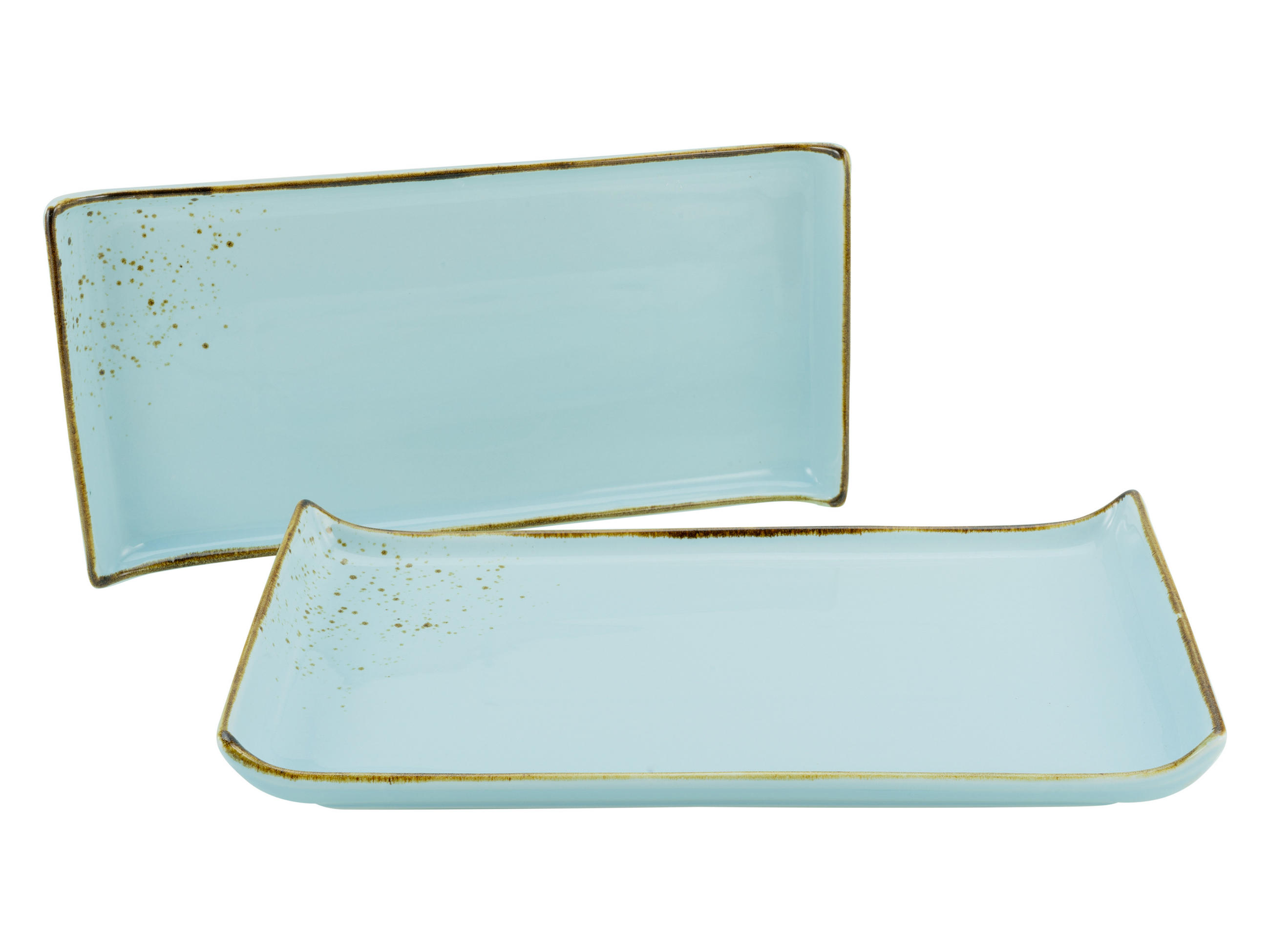 SERVIERPLATTE - Pastellblau, Trend, Keramik (16,5/33cm) - Creatable