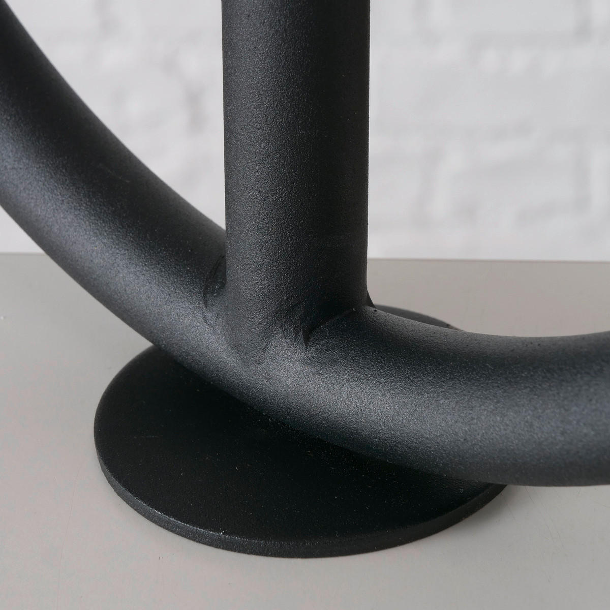 LJUSSTAKE FÖR STAVLJUS  - svart, Basics, metall (33/8/27cm) - Ambia Home