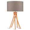 BORDSLAMPA GOOD&MOJO  32/59/32 cm   - grå/naturfärgad, Trend (32/59/32cm) - Good & Mojo
