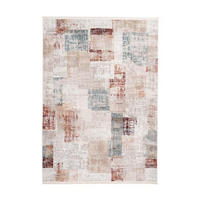 VINTAGE KOBEREC, 120/180 cm, šedá, růžová - šedá/růžová, Design, textil (120/180cm)