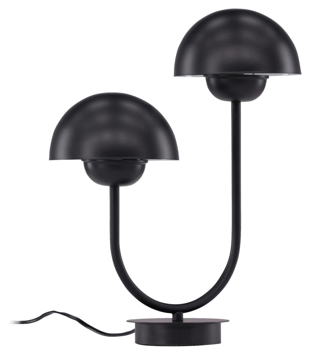 TISCHLEUCHTE - Schwarz, Basics, Metall (15/38/32,5cm) - P & B