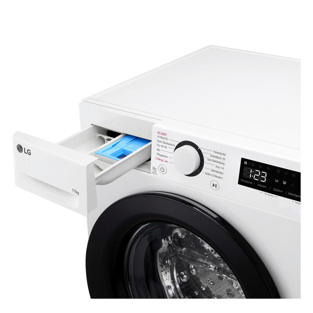 WASCHMASCHINE F4WR4016  - Weiß, Trend, Kunststoff/Metall (60/85/62cm) - LG
