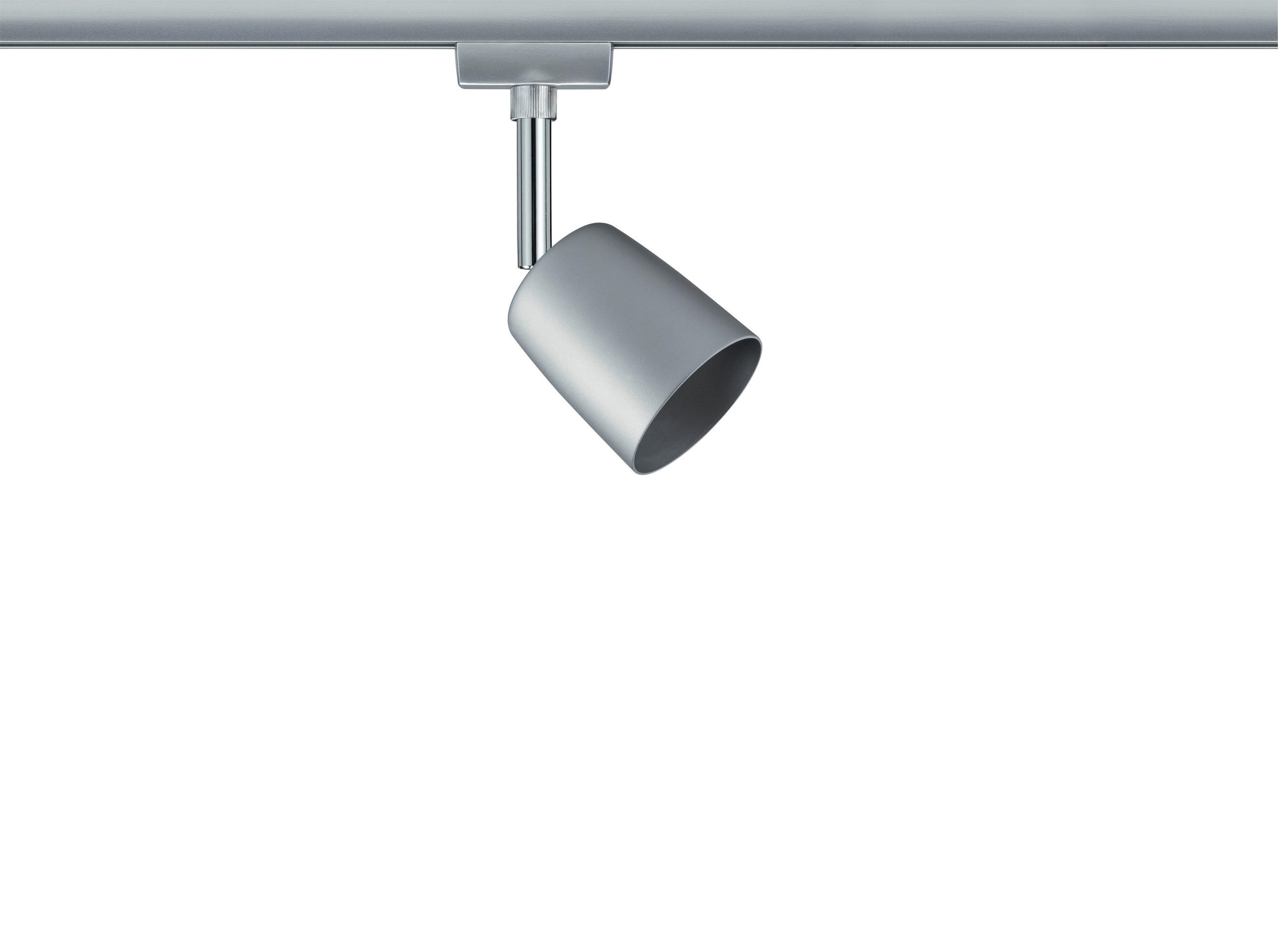 SCHIENENSYSTEM-STRAHLER URail 5.8/14/9 cm   - Chromfarben, Design, Metall (5.8/14/9cm) - Paulmann