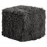 HOCKER in Textil, Fell Anthrazit - Anthrazit, Textil/Fell (60/40/60cm) - Ambia Home HOCKER in Textil, Fell Anthrazit - Anthrazit, Textil/Fell (60/40/60cm) - Ambia Home