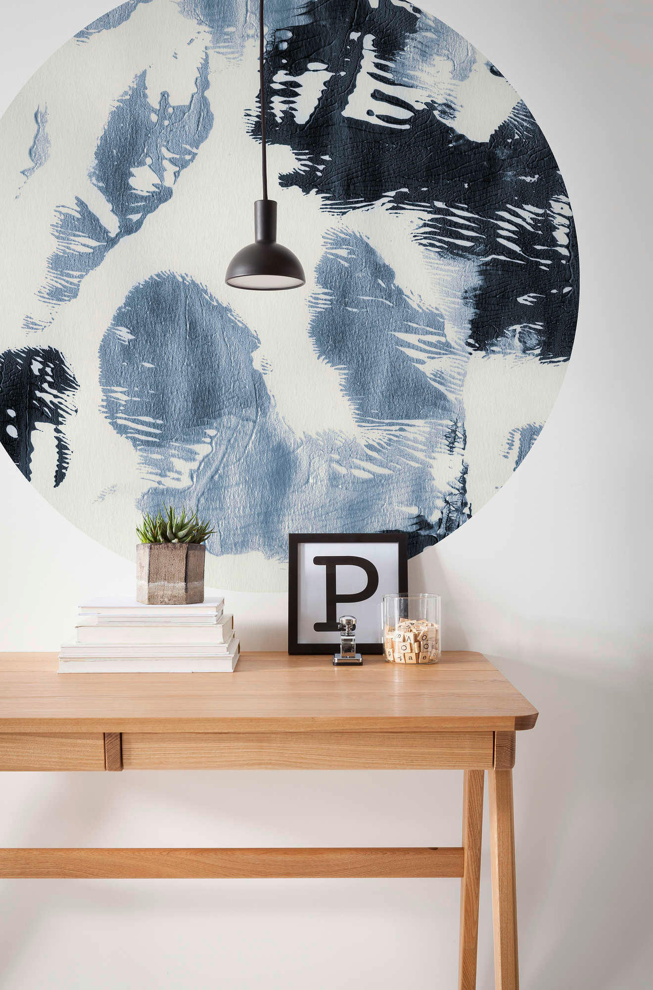 FOTOTAPETE - Blau/Weiß, Trend (125cm) - Xora