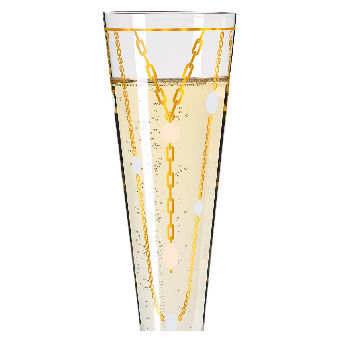 CHAMPAGNERGLAS 205 ml  - Goldfarben/Rosa, LIFESTYLE, Glas (7,2/24/7,2cm) - Ritzenhoff