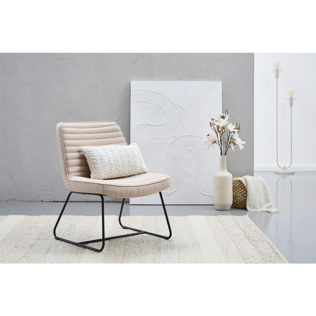 Thumbnail - P & B Sessel, Beige, Textil, 66x85x69 cm, Wohnzimmer, Sessel, Polstersessel