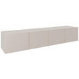 LOWBOARD  200/36,7/42 cm  hängend  - Kaschmir, Design, Holzwerkstoff (200/36,7/42cm) - Hom`in