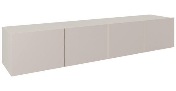 LOWBOARD  200/36,7/42 cm  hängend  - Kaschmir, Design, Holzwerkstoff (200/36,7/42cm) - Hom`in
