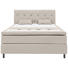 BOXSPRINGBETT 140/200 cm in Beige - Beige/Grau, KONVENTIONELL, Holz/Textil (140/200cm) - Elegando BOXSPRINGBETT 140/200 cm in Beige - Beige/Grau, KONVENTIONELL, Holz/Textil (140/200cm) - Elegando