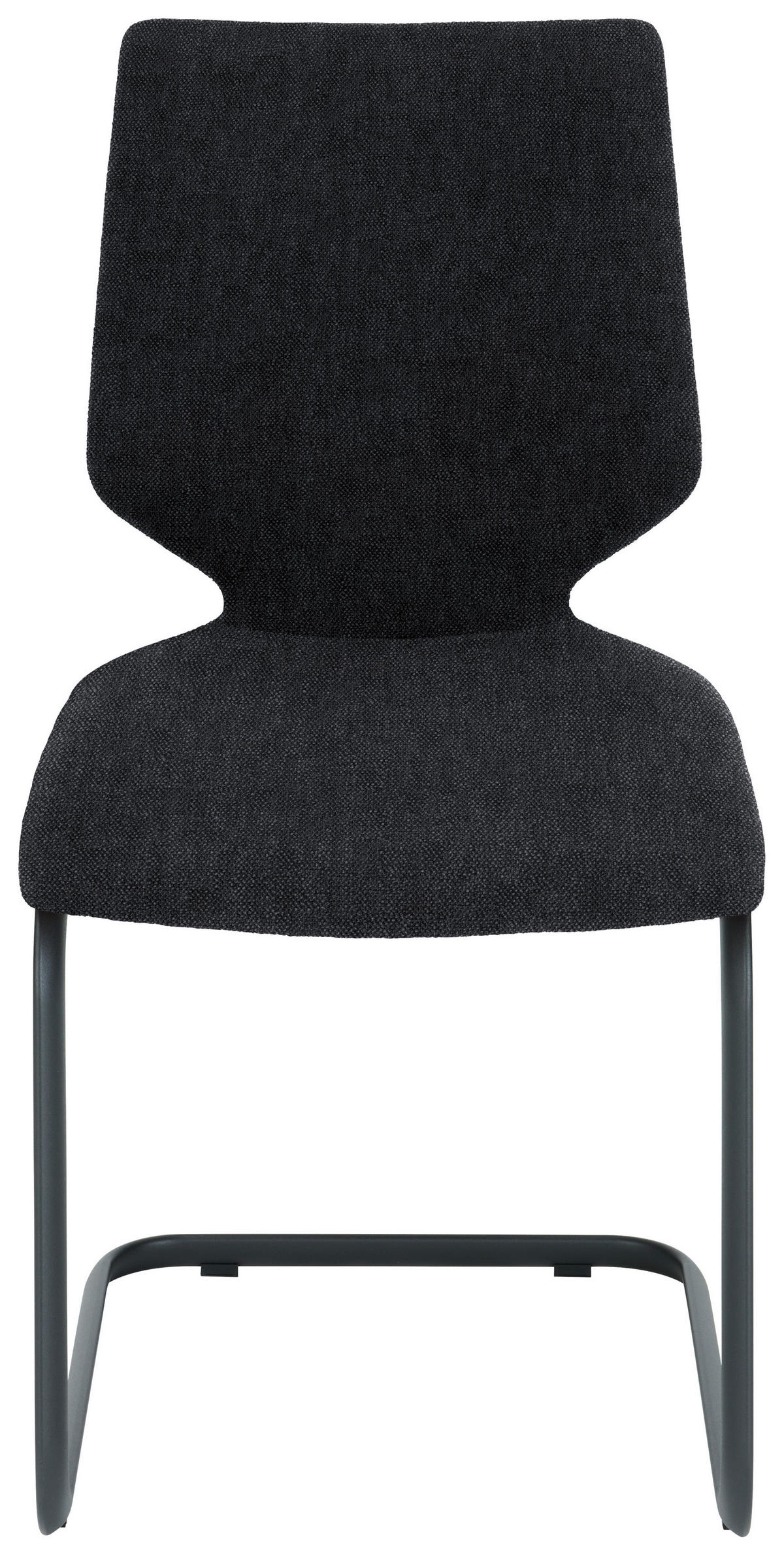 SCHWINGSTUHL Stahl Struktur  - Anthrazit, Design, Textil/Metall (50/91/61cm) - Venjakob