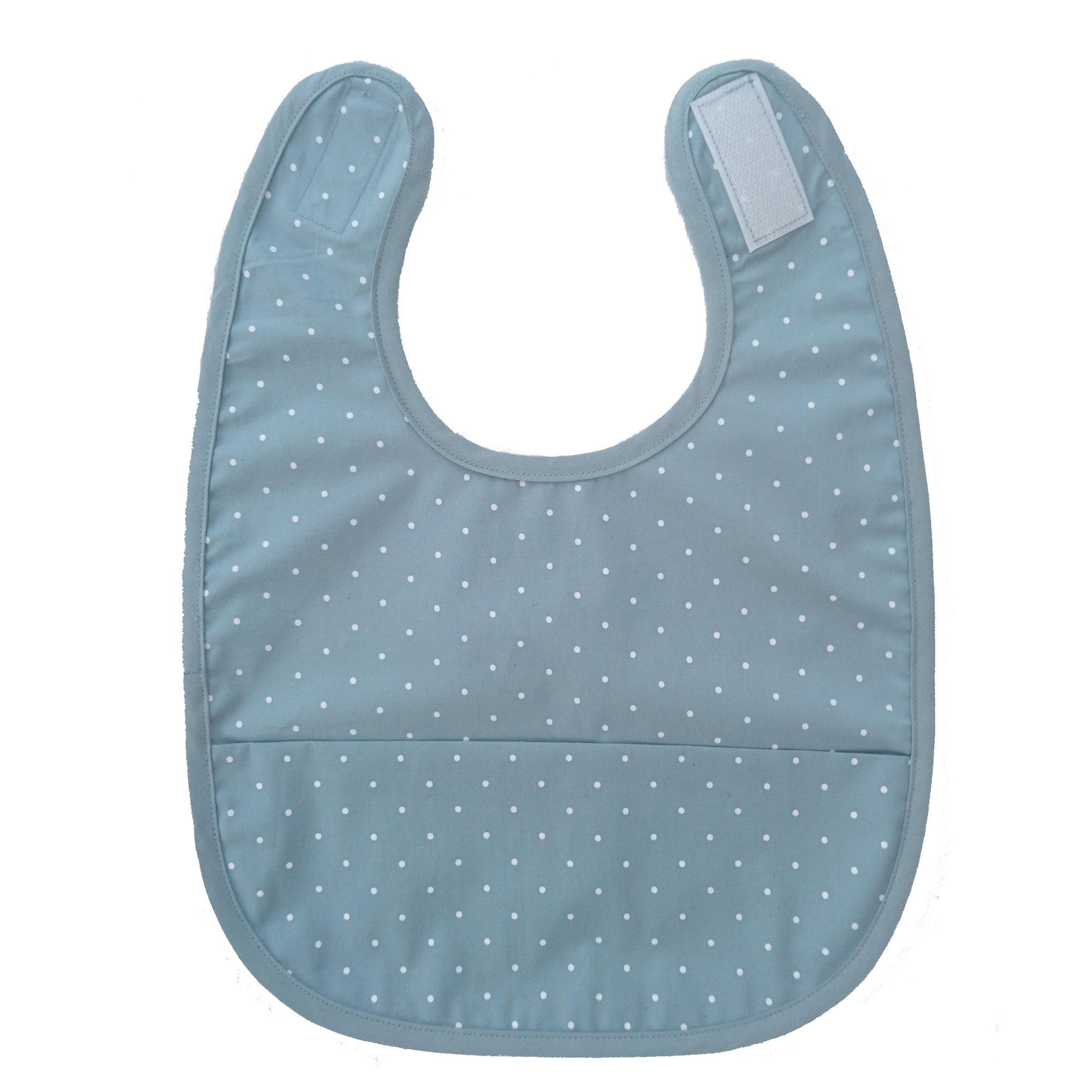 HAKLAPP  - vit/ljusblå, Basics, textil - Summerville