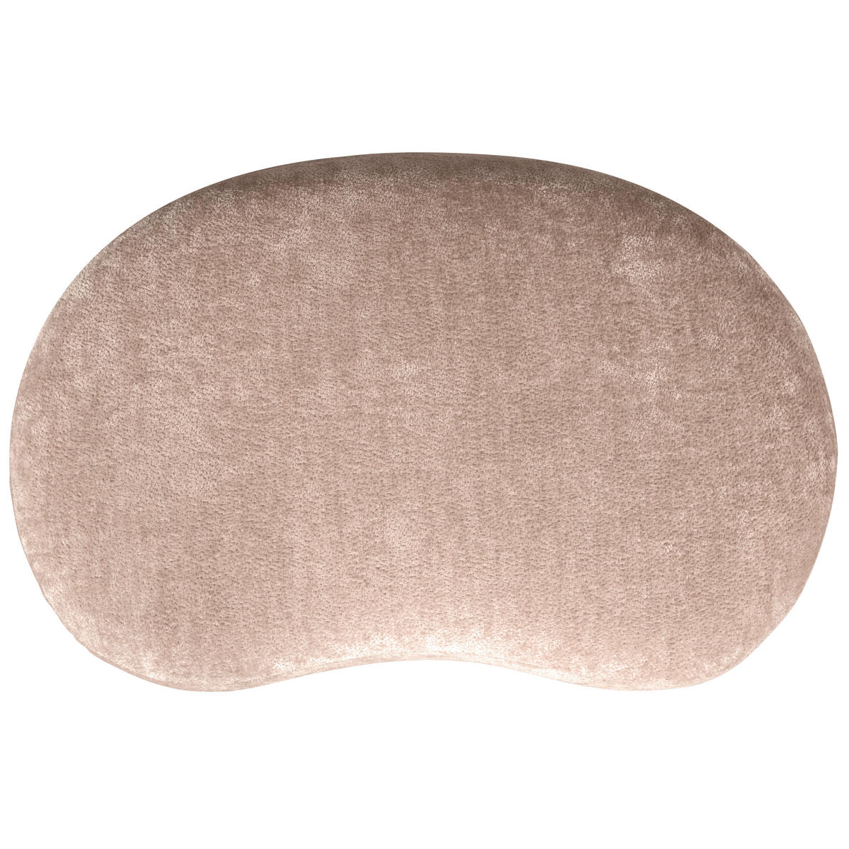 HOCKER Chenille Naturfarben  - Naturfarben, Design, Textil (73/43/51cm) - Livetastic
