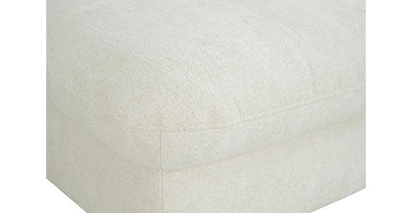 WOHNLANDSCHAFT Beige Chenille  - Beige/Schwarz, KONVENTIONELL, Textil/Metall (188/340/160cm) - Xora