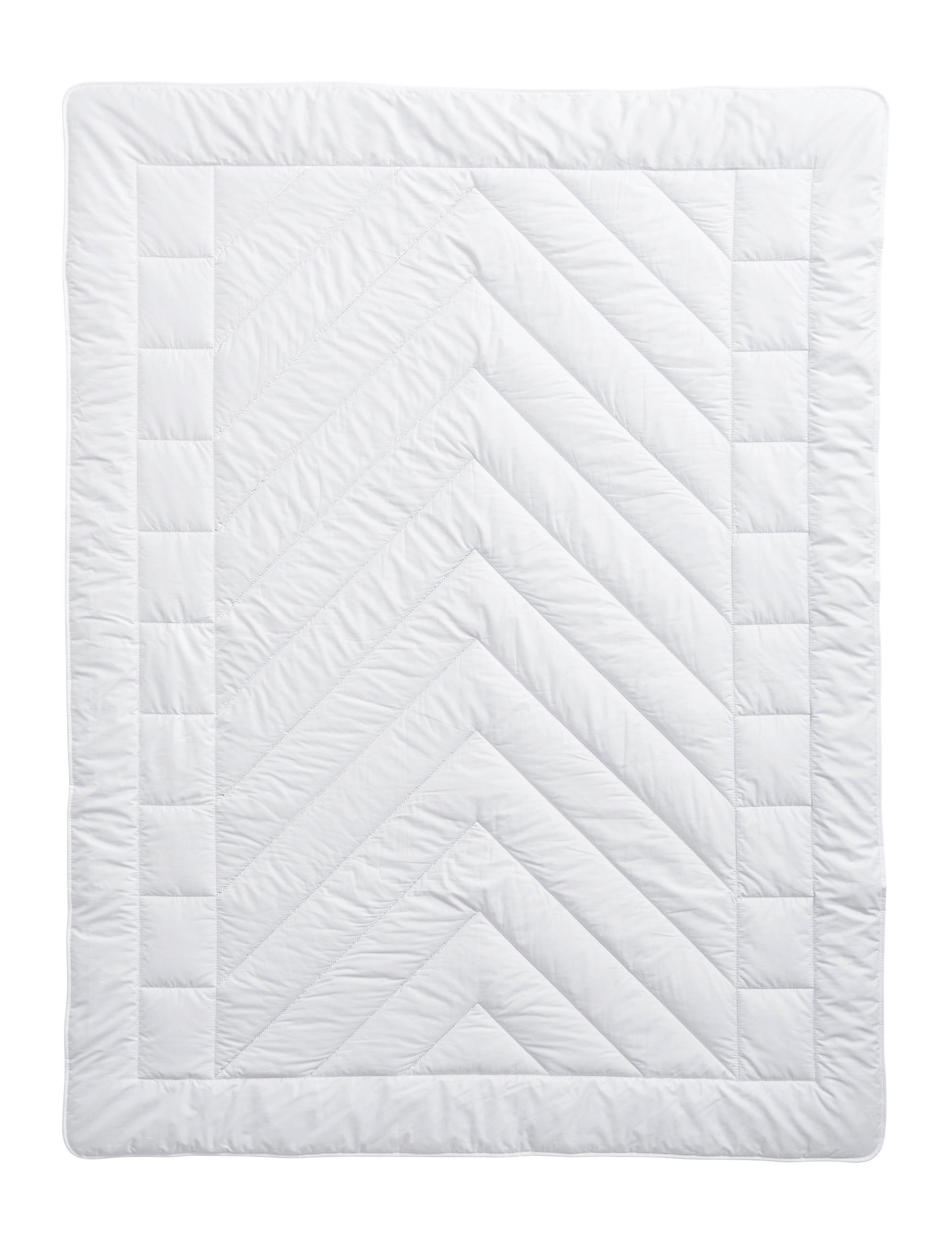 DUVET 160/210 cm CAMEL  - Weiss, Basics, Textil (160/210cm) - Billerbeck