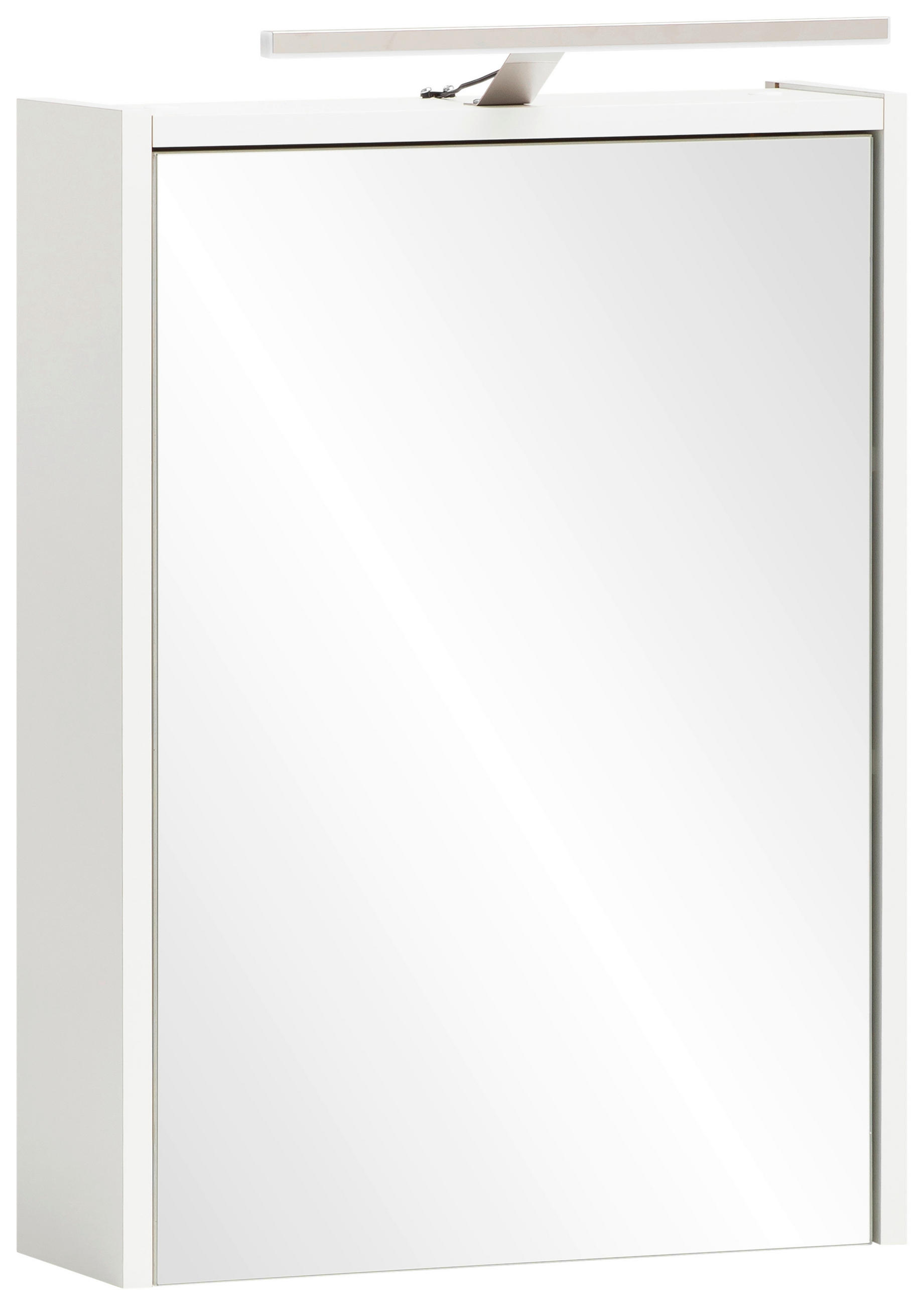 SPIEGELSCHRANK 43,5/64/16 cm  - Weiss, Modern, Glas/Holzwerkstoff (43,5/64/16cm) - Stylife