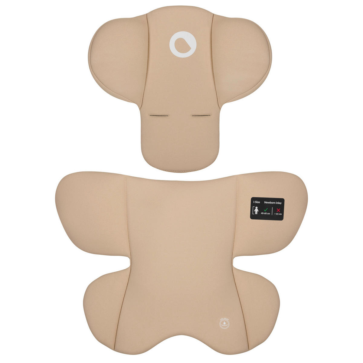 BABYSCHALE Astrid i-Size  - Beige, Basics, Kunststoff/Textil (44/64/57cm) - Lionelo