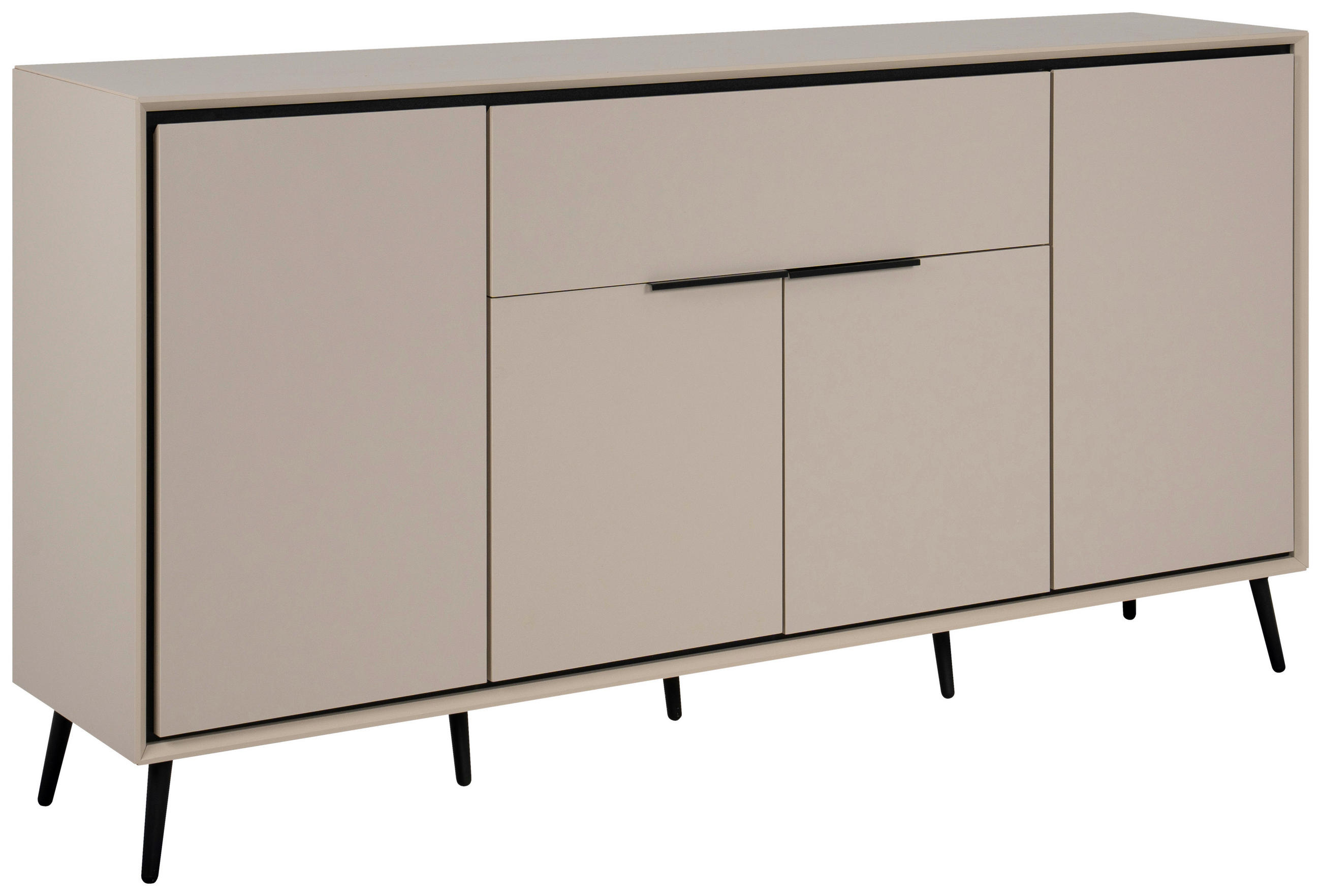 E-shop Livetastic ŠIROKÁ KOMODA, piesková, 175/90/38 cm