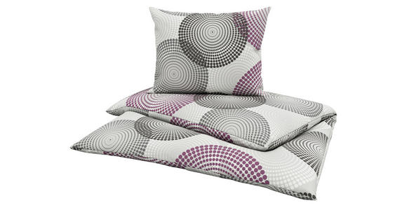 Bettwäsche Tammy 140/200cm Beere - Beere, MODERN, Textil - Luca Bessoni
