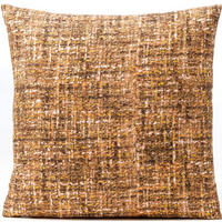 ZIERKISSEN  50/50 cm   - Cognac, Basics, Textil (50/50cm) - Novel