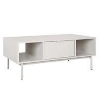 COUCHTISCH 100/55/40 cm rechteckig Kaschmir  - Kaschmir, Design, Holzwerkstoff/Metall (100/55/40cm) - MID.YOU