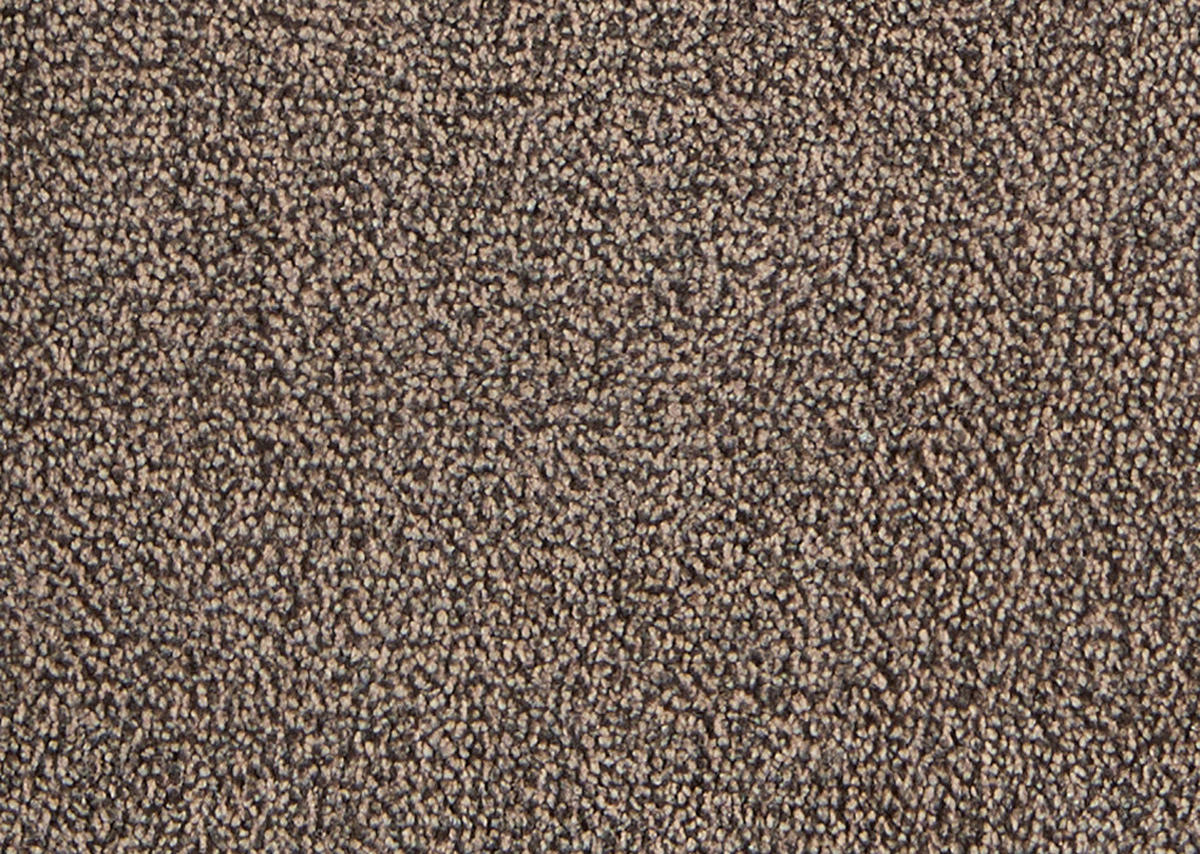 STUHL  in beflockt  - Eichefarben/Braun, Konventionell, Holz/Textil (47/95/60cm) - Cantus